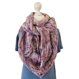 Strickset Dreieckstuch aus der St. Moritz von Lana Gatto und der Mandarin Petit (3x) von Sandnes Garn