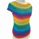 Strick-Set T-Shirt mit Rundpasse 1-2-3 Ideen Bobbel von Pro Lana Größen 40/42 und 44/46