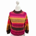 Strick-Set RVO Pullover Größe S bis M 1-2-3 Ideen Merino Bobbel von Pro Lana