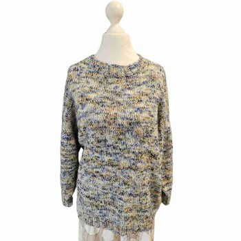 Strickset Pullover aus der St. Moritz von Lana Gatto und der Mandarin Petit von Sandnes Garn Größe XL