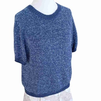 Strick-Set Raglan T-Shirt aus der Blend Bamboo von Hjertegarn und Make it Blümchen